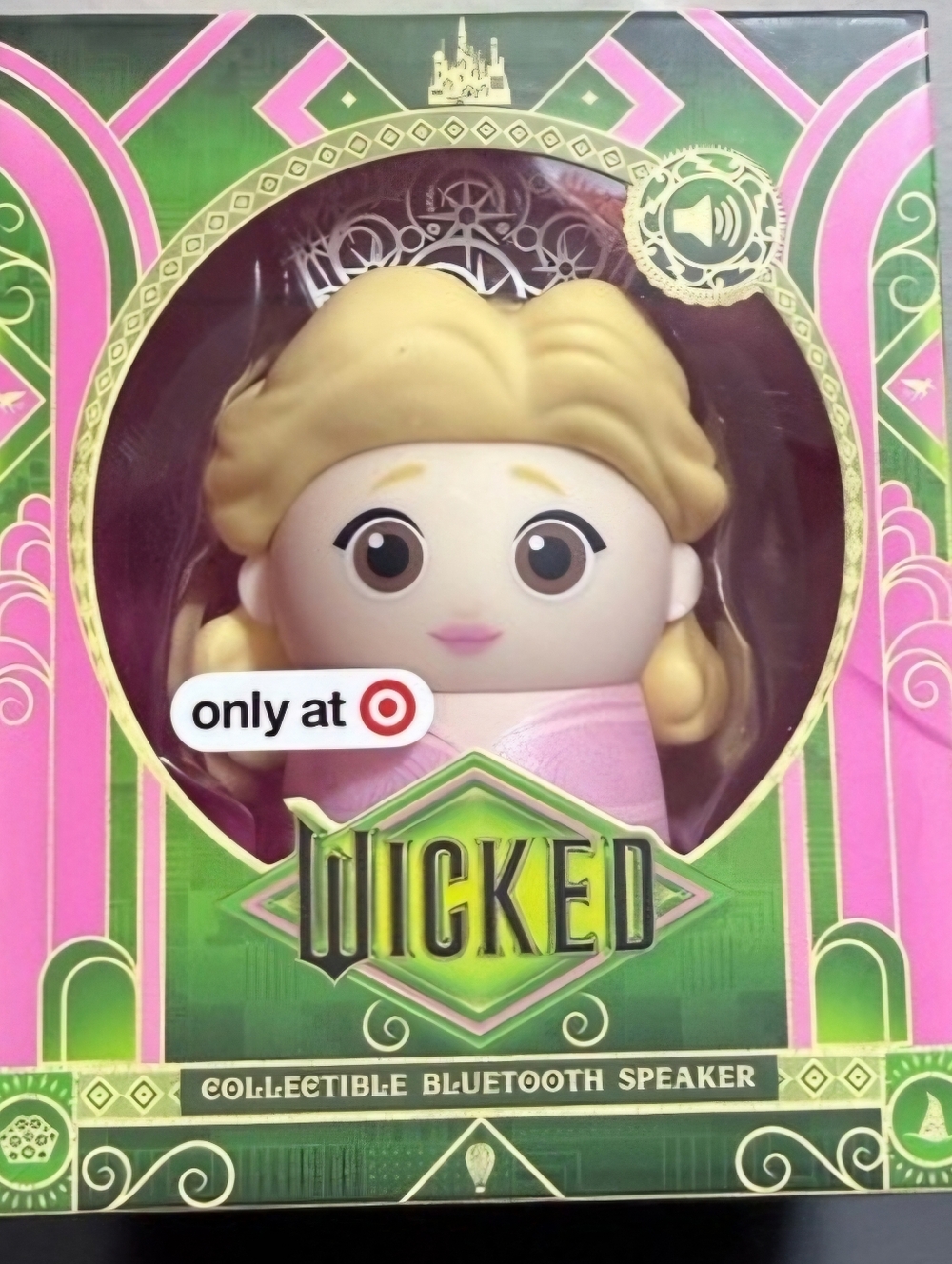 Wicked Glinda Bitty Boomers Mini Collectible Bluetooth Speaker